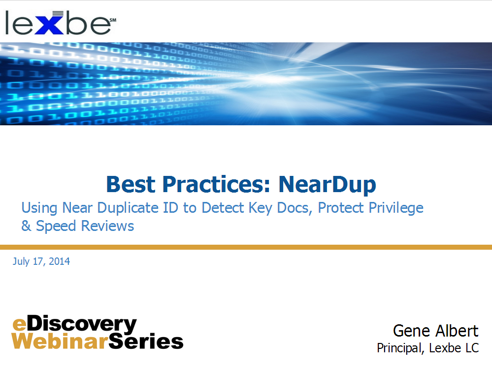 eDiscovery